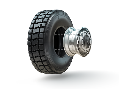 Commercial tire service